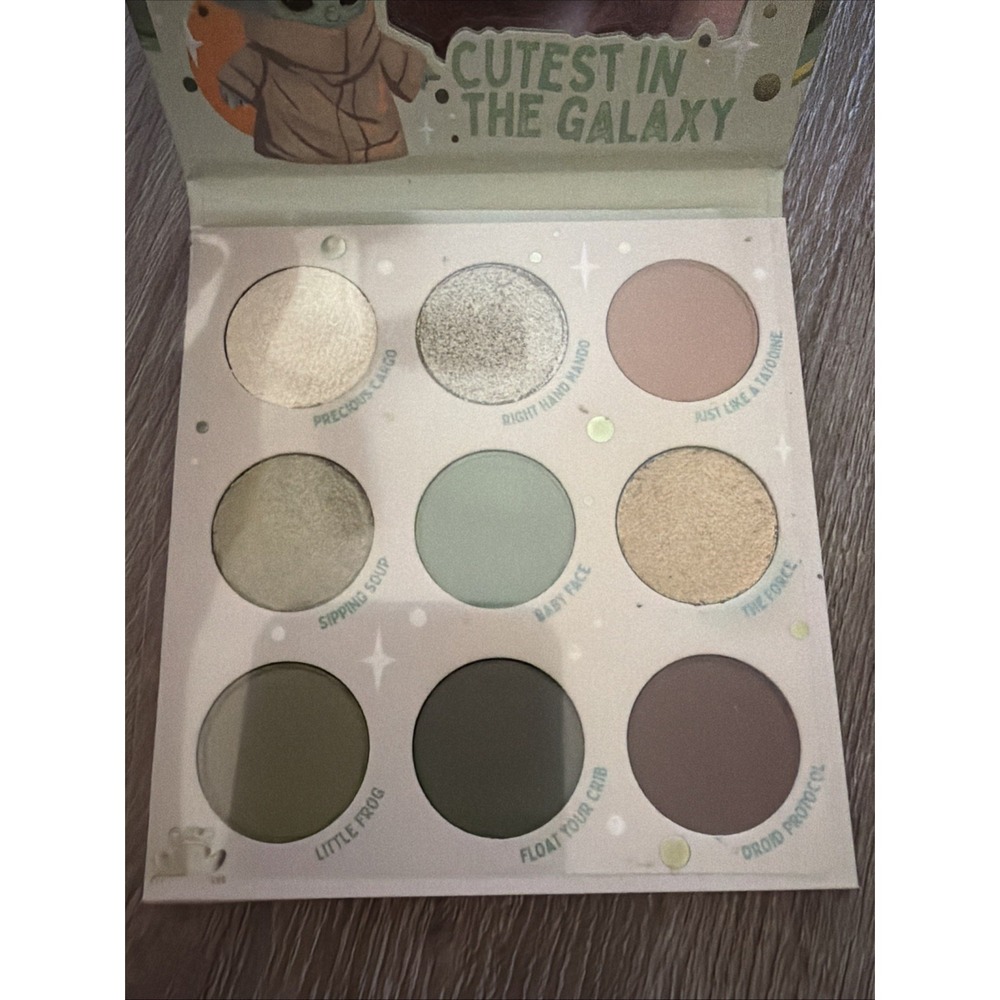 Colourpop Disney Mandalorian The Child Baby Yoda Shadow Palette Star Wars - Picture 5 of 5